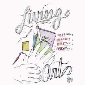 LIVING ART: An Artist's Guide to Creating Your Own World, by Aurora Lady