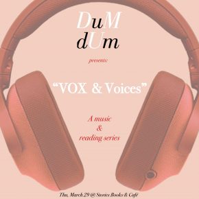 The return of "VOX & Voices: Music & Reading Series