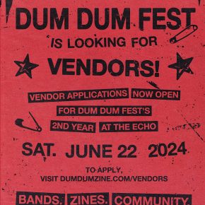 DUM DUM FEST is looking for vendors!